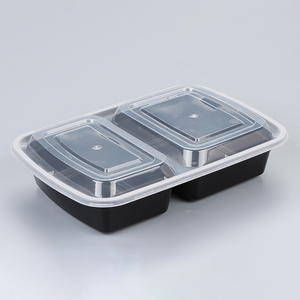 30oz 38oz nhựa Bento Hộp Ăn Trưa 2 <span class=keywords><strong>3</strong></span> ngăn lấy đi thực phẩm chứa lò vi sóng tủ đông an toàn không bị rò rỉ phun kỹ thuật - Product Image 5