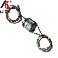 SRH0833-6P 5A Anneau collecteur à capsule traversante pour moniteur et machine d'emballage robotisée