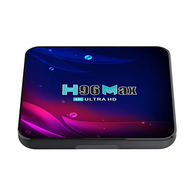 H96 MAX V11 RK3328 Android 11 TV Box 4/32 8K Decode 4K Resolution 2.4G/5GHz Dual Band Support IPTV Player