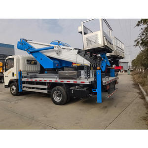 Camión de trabajo aéreo eléctrico Howo de 30m con plataforma de brazo recto, vehículo de operación de gran altitud de nueva condición diésel con cesta - Product Image 6
