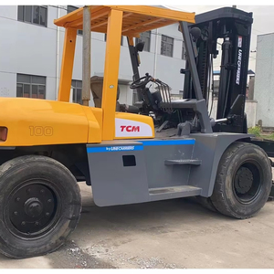 Carretilla elevadora diésel TCM FD100 original de 10 toneladas de Japón Carretilla elevadora de combustión interna TCM de 10 toneladas - Product Image 1