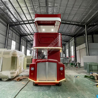 Camion de nourriture remorque de nourriture de prix usine de haute qualité personnalisé chariot de boisson de restauration rapide bus à deux étages