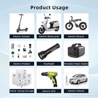 Batteries au sodium-ion 3V 15Ah 40140, cellules de batterie au sodium-ion pour les véhicules solaires, les motos, les voitures électriques