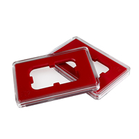 Boîte de présentation de pièces de monnaie en acrylique ultra transparent, boîte de rangement pour PCGS PCCB NGC, protecteur