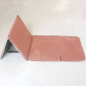 Alfombra gruesa, cómoda y antideslizante con diseño de rompecabezas, hecha de material de poliéster, tamaño 55x155cm, excelente alfombra de oración islámica. - Product Image 4