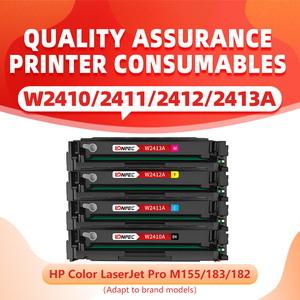 Cartouche de toner couleur Lonpec compatible 216A <span class=keywords><strong>W2410A</strong></span>/Bk W2411A/C W2412A/Y W2413A/M pour HP Color pour PRO M155/183/182 - Product Image 2