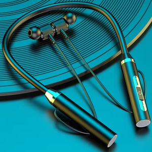 Auricolari Wireless con Gancio per il Collo, Impermeabili, Sportivi G01 G02, In-Ear con Lunga Autonomia - Product Image 1