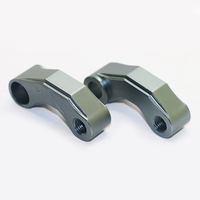 FLYQUICK 10Mm M10 CNC Universal Sepeda Motor Sepeda Cermin Mount Riser Extender Adaptor Balap Standar Suku Cadang