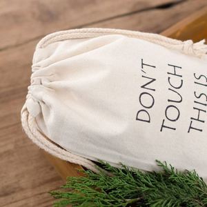 Bolsa de Algodón Pequeña Premium para Empaque de Joyería con Logotipo Personalizado - Product Image 3