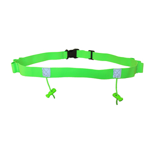 Cinturino personalizzato con numeri da <span class=keywords><strong>corsa</strong></span> elastici per gara per maratona di materiale in poliestere Triathlon con pacchetto energetico incluso - Product Image 3