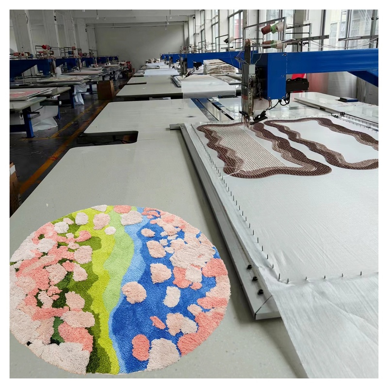 Computerised Rug Embroidery Machine Carpet Embroidery