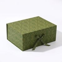 Boîte d'emballage magnétique pliable avec logo personnalisé, en carton rigide, pour produits de beauté haut de gamme