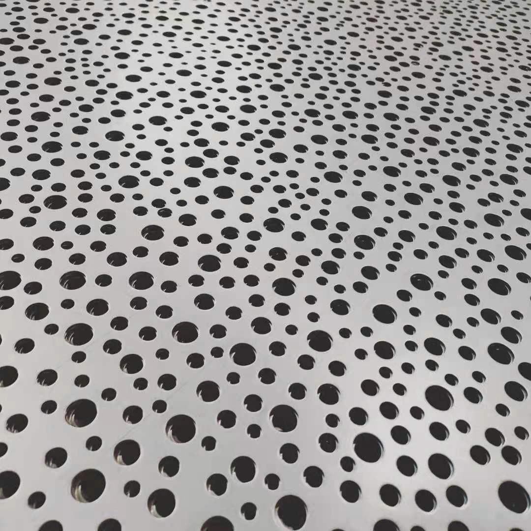 穴あき軟鋼板/建材金属穴あきメッシュ/鋼穴あき板金メッシュ