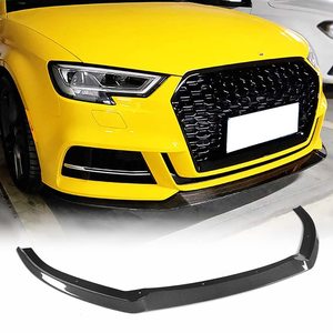 Spoiler Anteriore in Fibra di Carbonio per Auto <span class=keywords><strong>A3</strong></span> S3, Kit Carrozzeria per <span class=keywords><strong>Audi</strong></span> <span class=keywords><strong>A3</strong></span> S3 8V.5 Berlina 2017 2018 2019 <span class=keywords><strong>2020</strong></span> - Product Image 1