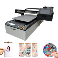 Printer UV DTF Digital Flatbed A1 6090 Berkualitas Tinggi untuk Label Kristal, Pena, Korek Api, Botol, Silinder, Casing Ponsel
