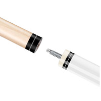 2025 nouvelle queue de billard articulée de style américain 1/2 13mm en bois d'érable pour le billard et le billard américain