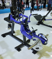 Máquina de remo sentado profesional comercial Brtw, equipo de gimnasio para entrenamiento de fuerza, estructura de acero de alta resistencia