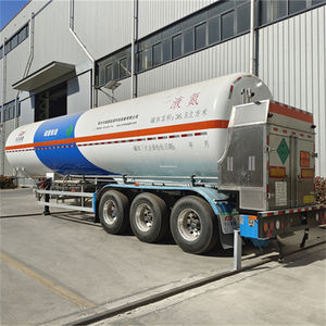 36.5 מעוקב קריוגני משאית תחבורה רכב נגרר ספקי משאית חנקן נוזלי - Product Image 2