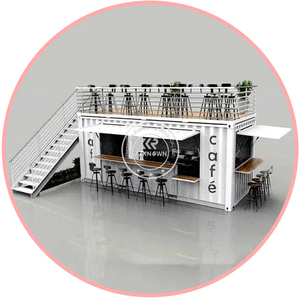 Contenedores de Envío en Oferta en China, Contenedor Restaurante, Pub, Bar, Quiosco, Cafetería Flotante, Bar en Contenedor - Product Image 3