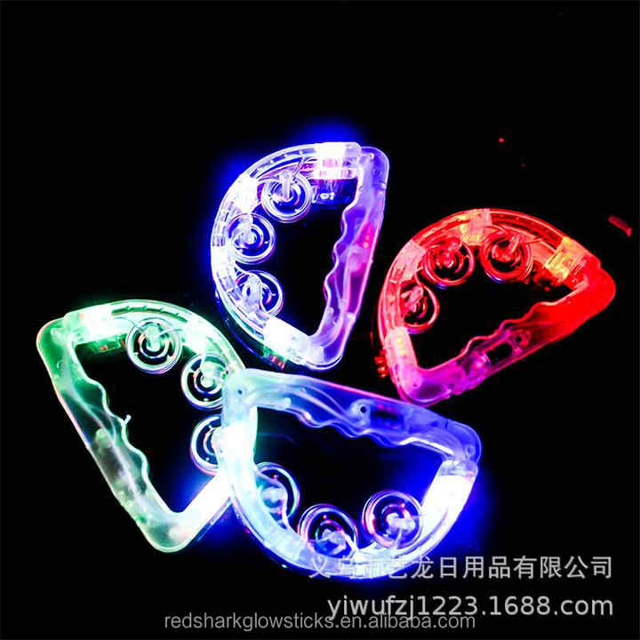 Glitter Rattle Glowing Rattle Pink and Blue Little Rattle Party Stage ...