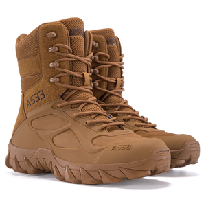 DF TSBSS AS33 Black Green Khaki <b>Woodland</b> Camouflage Coyote Brown All Colors Tactical Boots Stock Wholesales Brown - Product Image 4