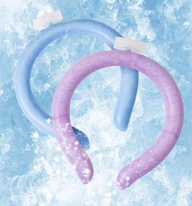 Tùy chỉnh giá rẻ thể thao ngoài trời PCM tự động mát Gel Ice Pack Cổ Ống mặc làm mát Vòng cổ - Product Image 3