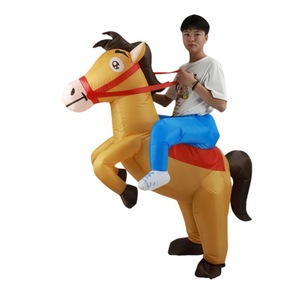 <strong>Riding</strong> Horse <strong>Inflatable</strong> <strong>Costume</strong> Halloween Show <strong>Costume</strong> Funny Animal Ride Walking Jazz Horse <strong>Inflatable</strong> <strong>Costume</strong> - Product Image 3
