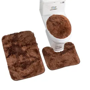 浴垫套装3件套浴室地毯套装卫生间地板防滑浴室垫