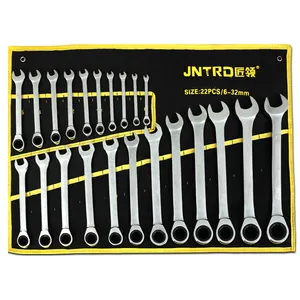 2022 Verkoop 22 Pcs Klemsleutels Set Fabrikant Combinatie Wrench Leverancier India Duitse Industriële Normen Spanner