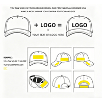 Gorras de Béisbol para Niños de 6 Paneles, Color Sólido, 100% Algodón, Blanco y Negro, Precio de Fábrica, Gorra de Béisbol Bordada Personalizada
