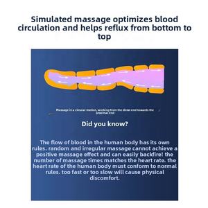 Fisioterapi mesin puluhan sepatu bot pemijat kaki kompresi pereda tekanan udara untuk pemulihan relaksasi tubuh kaki - Product Image 6