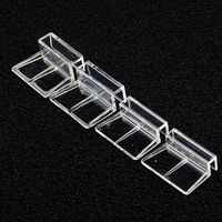 Support de pinces en acrylique pour Aquarium, porte-filtre, lampe, couvercle fixe en verre