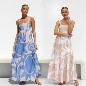 Bohemian Plus Size Lange Jurken Vrouwen Maxi Casual Elegante Vrouwen Jurken Casual Zomer Elegante Dame Rokken Met Hoge Kwaliteit - Product Image 4