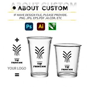 Tasses à café en verre créatives, personnalisables avec logo, transparentes et épaisses, logo personnalisé - Product Image 2