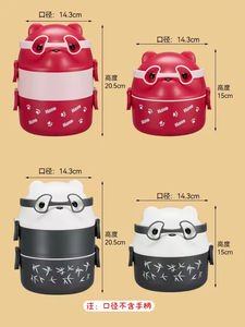 Meilleure Vente : Boîte à Lunch Isotherme en Plastique pour Micro-ondes, Contenant Alimentaire pour Snacks et Sandwichs, Cadeaux Promotionnels, Boîte Bento - Product Image 6