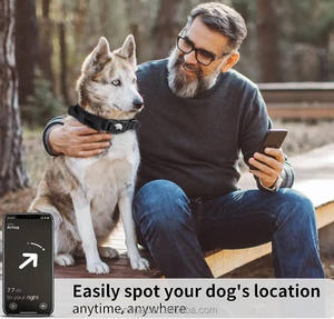 Collar inteligente GPS antipérdida para perros, ajustable, de <span class=keywords><strong>nylon</strong></span>, AirTag, características personalizadas para perros medianos y grandes, para entrenamiento al aire libre - Product Image 4