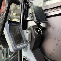 13m Tiefe Mini-Drehbohranlage DR-60 - Raupenbohrgerät mit KUBOTA/ISUZU-Motor für Enge Standorte