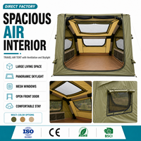 Tente de camping gonflable automatique d'extérieur, pour fête, voyage, imperméable, ignifuge, en tissu Oxford, cabine de couchage, tente pneumatique