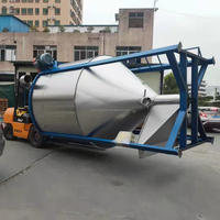 Sécheur de granulés plastiques d'une tonne, machine de séchage de grains de riz usagés, sécheur de céréales