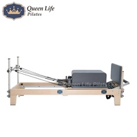 Queenlife Équipement de Pilates personnalisé, Cadillac, Cama De Tower Bed, Reformador, lit en bois, ensemble d'équipements de Pilates pour centre de remise en forme