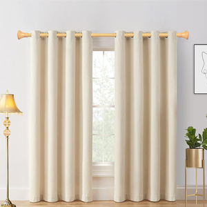 KYOK Luxury Aluminum Curtain Rod Nordic/Japanese Style Anti-Scratch Smooth Glide with Curtain Rod Bracket for Minimalist Home - Product Image 5