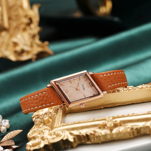 Nouvelle montre rétro en diamant de niche, compacte et étanche, montre pour femme, montre à quartz pour femme - Product Image 1