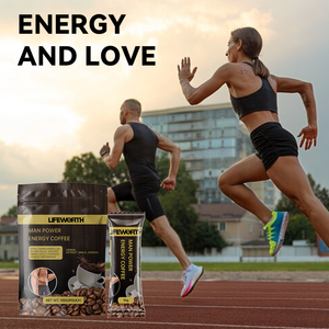 LIFEWORTH Integratore Energetico in Polvere con Ginseng Rosso Coreano, Cordyceps Sinensis ed Estratto di Maca per Uomo - Product Image 6