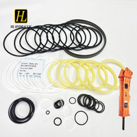 Kit de joints pour brise-roche hydraulique GH9 pour cylindre de chargeuse-pelleteuse, kit de réparation de joints de marteau hydraulique, pièces de rechange