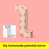 Paquet de matériel expérimental de bricolage axé sur la technologie Petit modèle de périscope fait maison pour les jouets éducatifs simples pour enfants