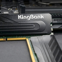 Mémoire RAM DDR4 Kingbank Dark Knight pour ordinateur de bureau 8 Go x 2 3200 MHz, mémoire de jeu pour composants d'ordinateur de jeu Intel en stock