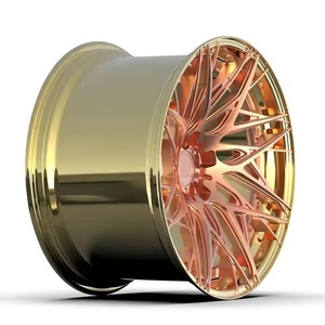 Jantes en alliage forgé pour voiture, 2 pièces, 5 trous, entraxe 114.3 5x100, <span class=keywords><strong>sport</strong></span>, OEM universel, argent, <span class=keywords><strong>40mm</strong></span> 25mm, 20-22 pouces - Product Image 3