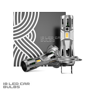 Le phare de voiture LED à haute luminosité nouvellement mis à niveau H4 H7 est un I-8 de pièces automobiles de remplacement universel à enfichage direct - Product Image 2