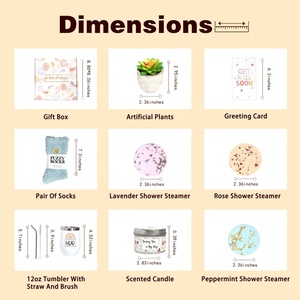 Nuovi Cesti Regalo 2025 per Auguri di Pronta Guarigione, Set Regalo 'Pensando a Te' per Amici Malati, Donne e Mamme - Product Image 2