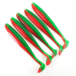 Leurre souple artificiel de 12 cm et 9,5 g, vente en gros d'usine, 8 couleurs, leurre <span class=keywords><strong>shad</strong></span>, ver souple personnalisé pour la pêche - Product Image 1